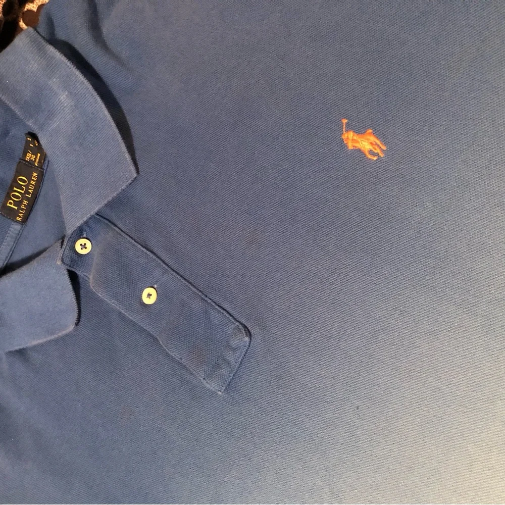 Polo Ralph Lauren Shirt Men 3XB Blue Button Down Ombre Tie Dye Pony Big w3 - Picture 2 of 8